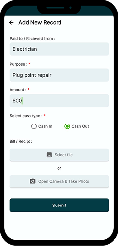 pettycash tracker